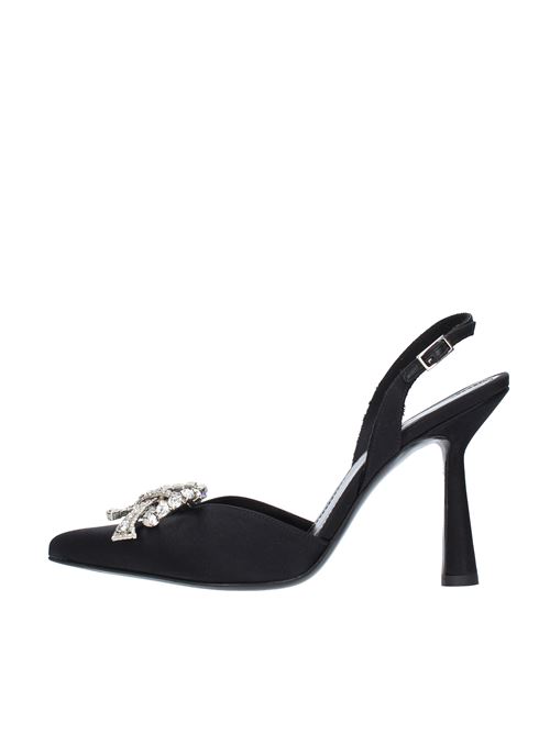 Décolleté Slingback modello ADELE in raso. ALDO CASTAGNA | ADELE RASONERO